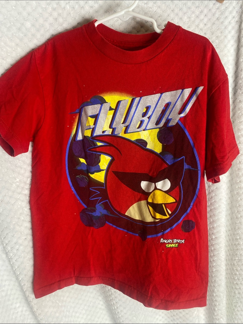 Angry Birds Space Red Kids Graphic Tee - Fly Boy